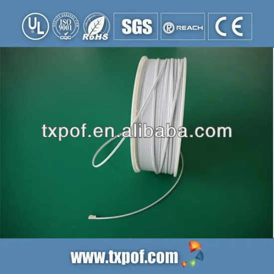 Plastic Optic Fiber Cable With Twin Fibers