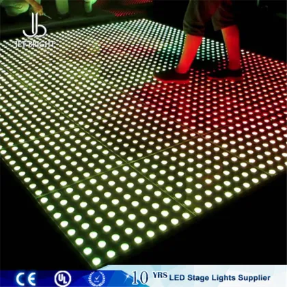 Digital led dance floor light up dance floor tiles