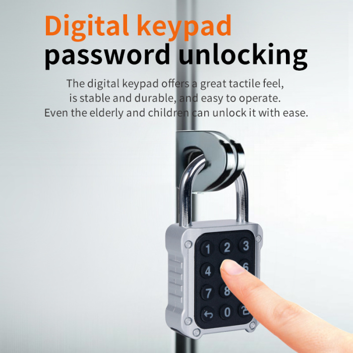 Цифровой замок с паролем премиум-класса и Bluetooth с приложением