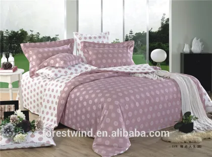 100% Cotton Printed Wedding Luxury Bedding Set