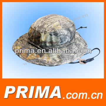 custom design camouflage fishing bucket hats caps