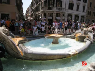 boat design watering fountain