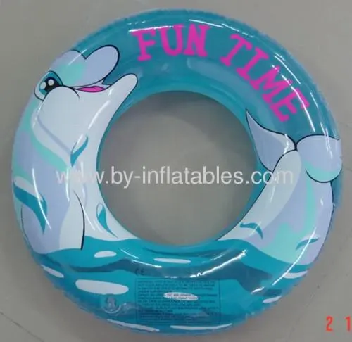 Inflatable Kid Swim Ring For Fun Time In Swim Pool 