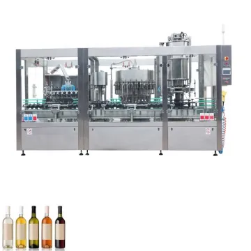 750ml Glass Bottle Red Wine Aseptic Filling Machine