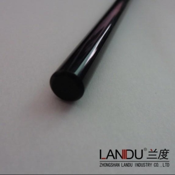 transparent black color acrylic round rods acrylic round bars