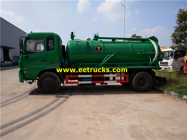 Sewage Suction Tank Truck