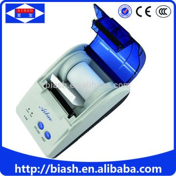 High speed 58mm mini portable USB and com ports thermal printer