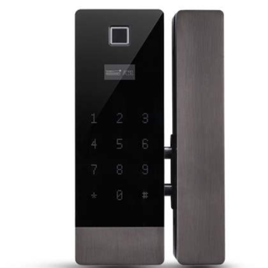 camera smart lock for glass