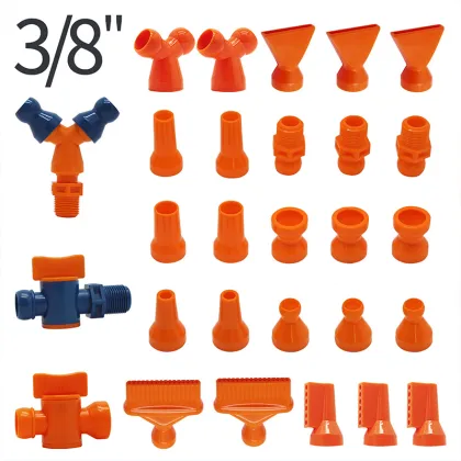 Modular Coolant Loc-Line Hose: 3/8 Series Cooling Tube - Articulated Adjustable Modular Coolant Hose