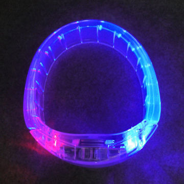 LED Flashing Bracelet promotion gifts