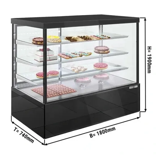 Cheese Cake Display Chiller Used Japanese Style Chocolate Showcase Cooler for Chocolate Shop Confectionery Equipment for Sale