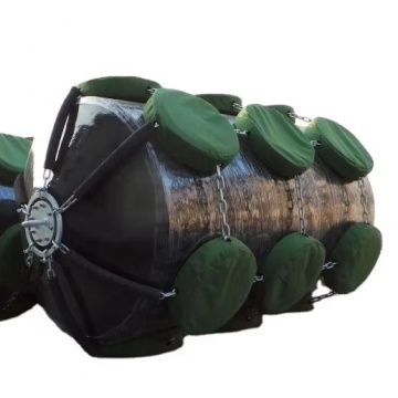 Ocean Buoy Polyurethane Foam Filled Boat Fender with Chain Tyre Net