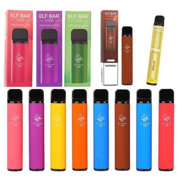 Customs Disposable Vape Elf Bar 1500 Electronic Cigarette