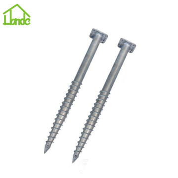 Eco-friendly galvanized ground screw for sale