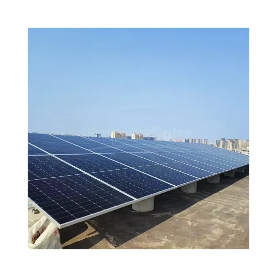 Mounting Solar PV Systems on Concrete Roofs with HDPE Ballast and Flat Roof Mounting Brackets: An Aluminium Support Solution