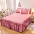 New style lotus leaf skin-friendly sanding bed skirt