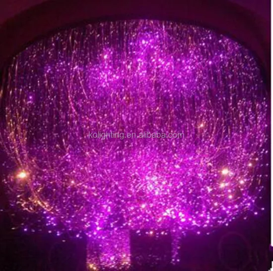 Fantastic Colorful LED Fiber Optic Sparkle Chandeliers & Pendant Lights