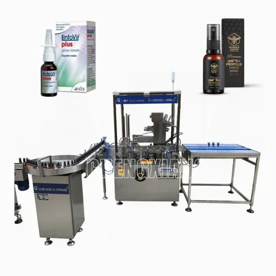 Automatic 10ml Tea Tree Essential Oil Bottle Cartoning Machine