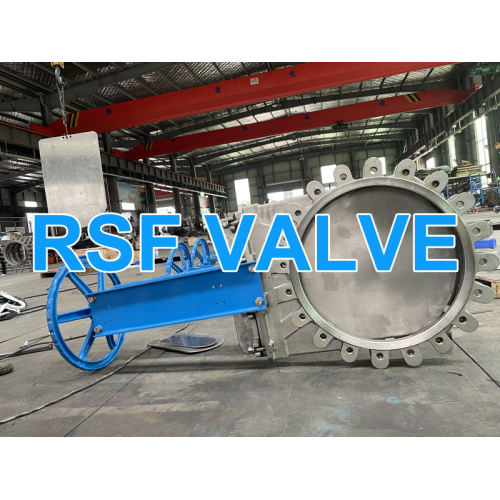 High quality CF8M Viton seat Knife Gate Valve