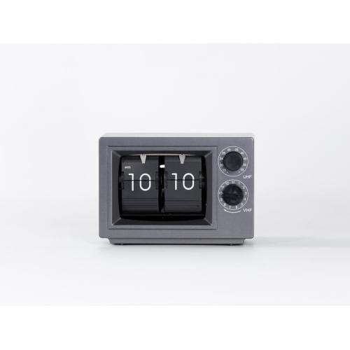 Mini -Fernseh -Flip -Uhr mit Licht