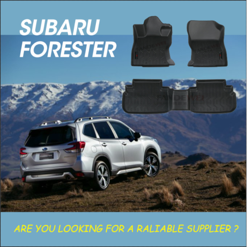 Tapis de voitures de doublure de décoration max pour subaru forestier