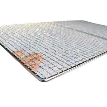 Customized Stainless Steel 304 Crimped Wire BBQ Grill Grate Replacement Tray