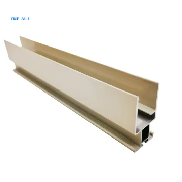 Custom Aluminum Extrusion Profiles for Windows and Doors - Anodized Aluminum Profiles