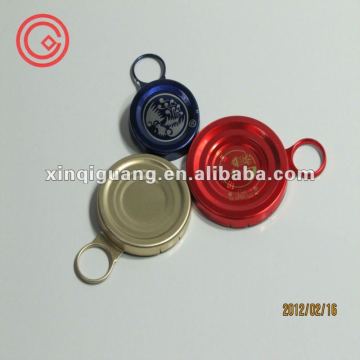 Pull-ring aluminum cup cover