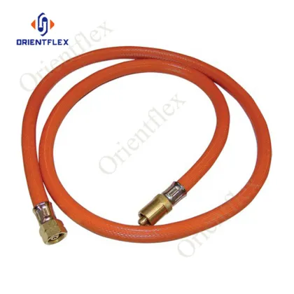 3 meter gas pipe line orange