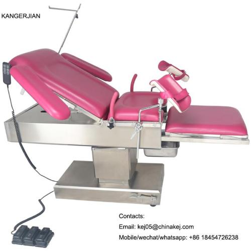 Mesa de silla de ginecología eléctrica popular