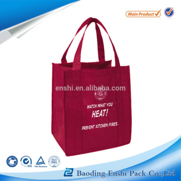 high quality custom logo promotional non woven packing bag