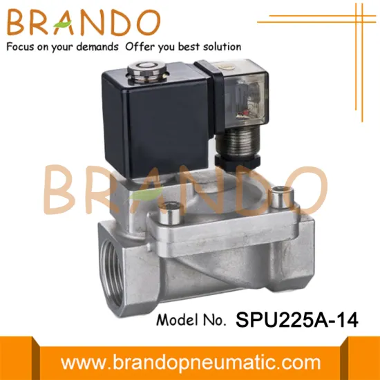 SPU225A-14 2 Way Normally Closed Stainless Steel Solenoid Valve