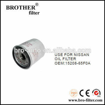 High quality OEM auto oil filter 1520865F0A for Nissan caroil filter for nissan sunny