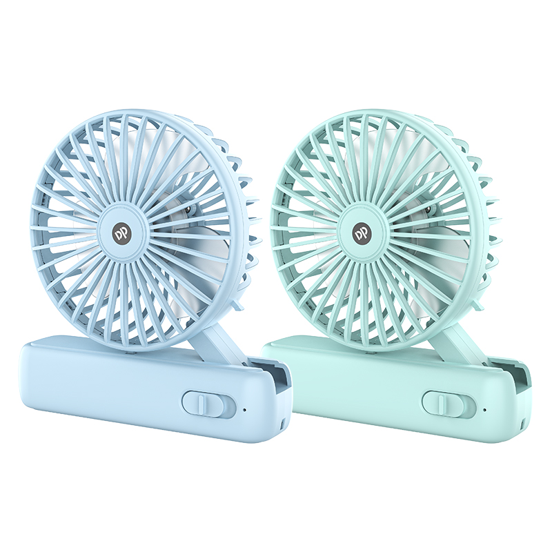 Office Noiseless Portable Folding Mini Desk Rechargeable Fan