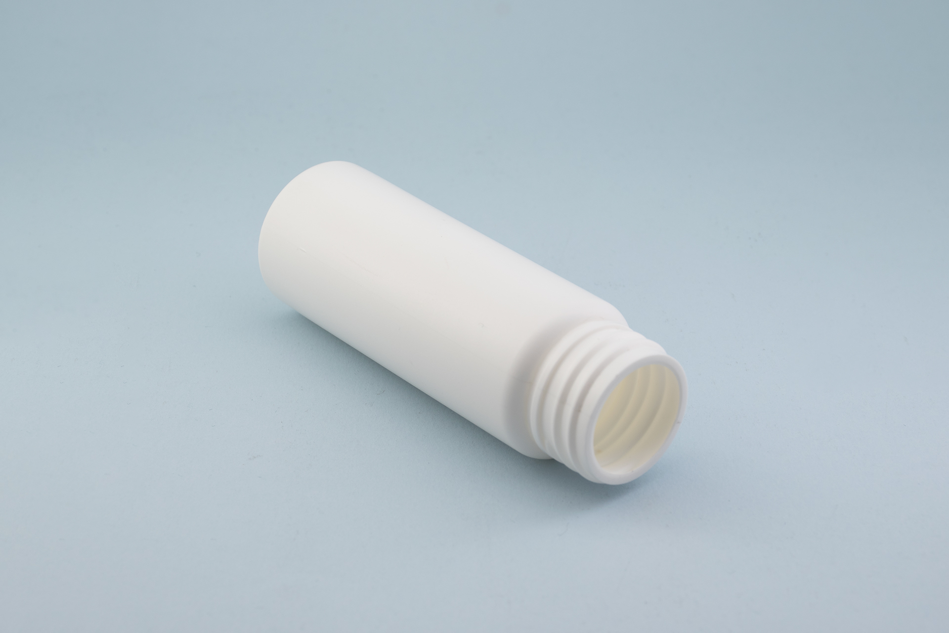 70ml White HDPE Cylinder Bottle With 30mm Neck