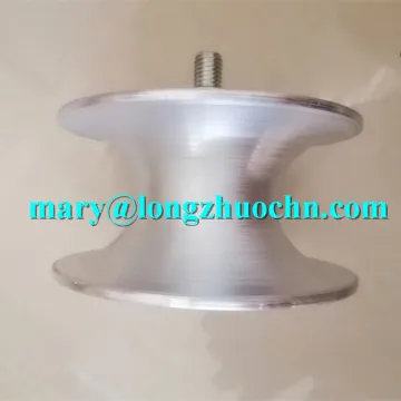 Diameter 120mm Aluminum Cable Roller Wheel