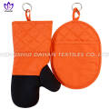 Twill cotton neoprene glove potholder