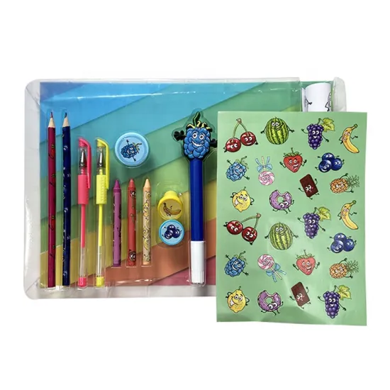 Odoriferous Fluorescent Stationery Collection: Aromatic & Vibrant Writing Tools