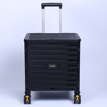 Exquisite Foldable Shopping Cart Trolley Bag with Wheels: Your Convenient Shopping Companion