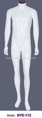 Hot sale abstract fiber glass male mannequin