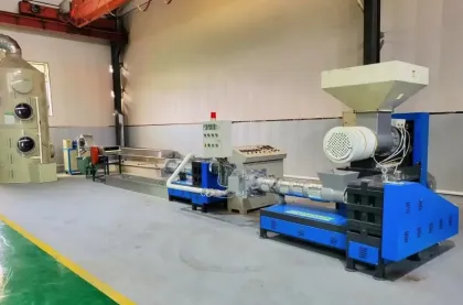 Engineering plastic granulation production line