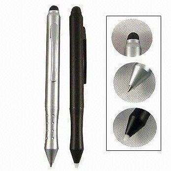 Metal Universal Capacitive Touchscreen Stylus For Ipad , Android Tablet Sliver
