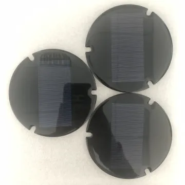 Transparent Round Solar Panel 1W with Battery