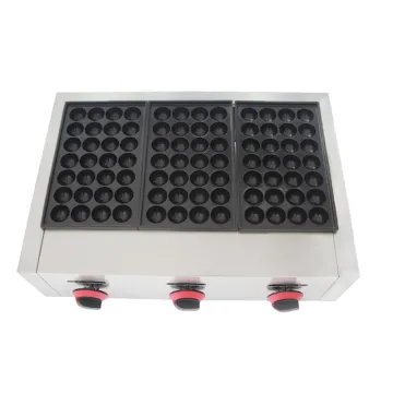 Automatic Japanese Snack Machine: Gas Takoyaki Maker & Fish Ball Machine