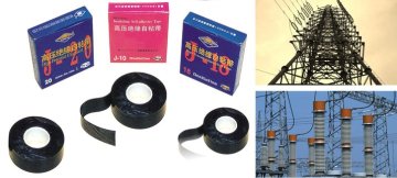High Voltage Rubber Self-fusing Electrical Insulation Tape With Different Color
