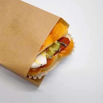 Bolsas de papel resistentes al aceite desechables envasado de alimentos fritos