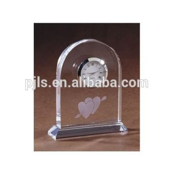 wedding favor crystal clock