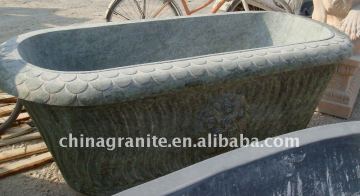freestanding marble bathtub