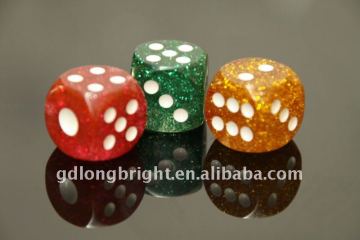 Glitter Spot Dice