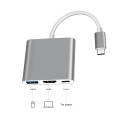 HDMI (4K) + PD + USB3.0에 고속 3in1 Type-C 허브